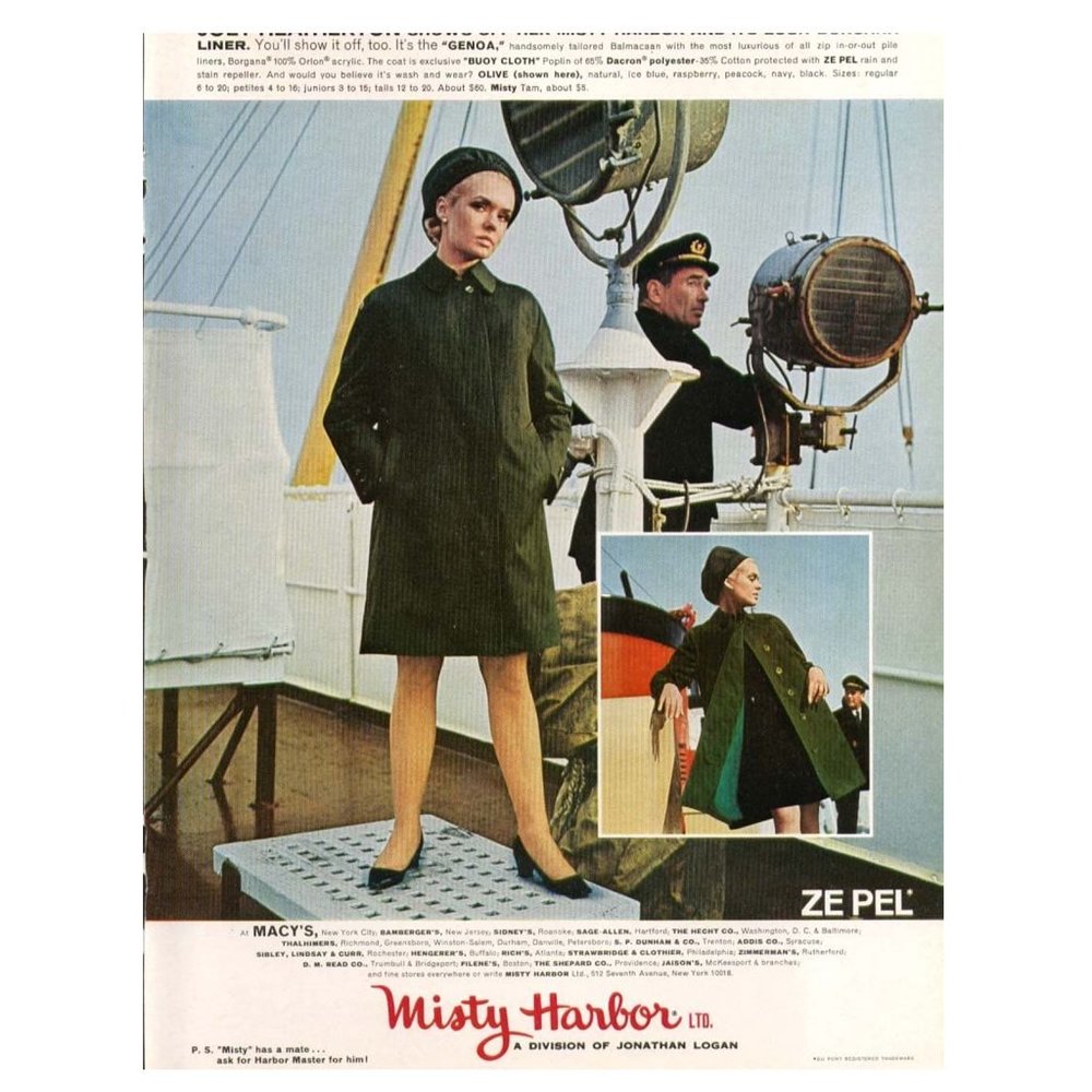 MISTY HARBOR Tan Trench Coat |  Late 60's Vintage! - Picture 15 of 15